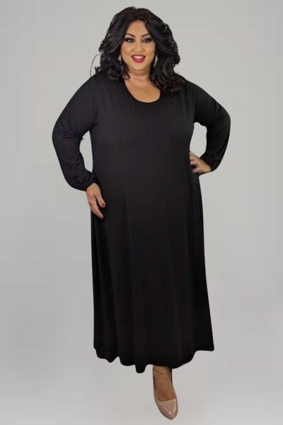 Φόρεμα σε κλασσική γραμμή - Image 2