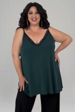 Τοπάκι με δαντελίτσα κυπαρισσί