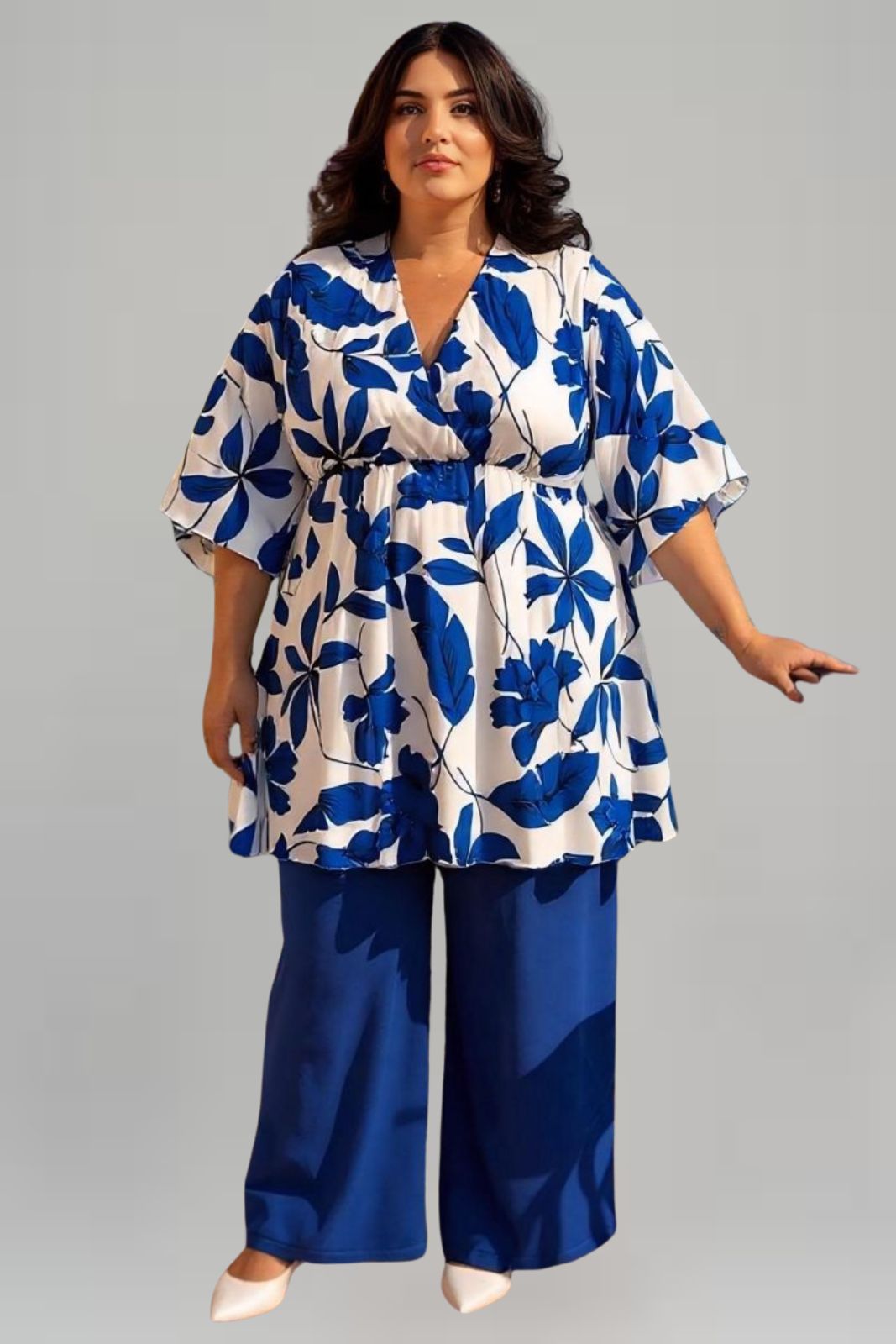 pantelona-se-isia-grammi-ble-ilektrik Παντελόνα σε ίσια γραμμή - Image 1