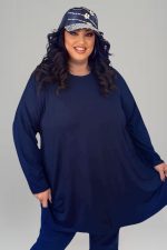 Μπλούζα μονόχρωμη χωρίς σχέδια