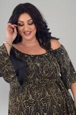 Φόρεμα σε χρυσό Lurex