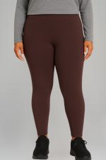 Κολάν καφέ σε ελαστική Βισκόζη