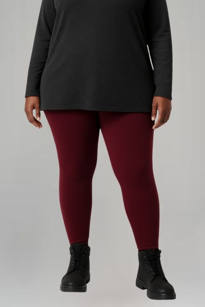 Κολάν μπορντό σε ελαστική Βισκόζη - Image 3