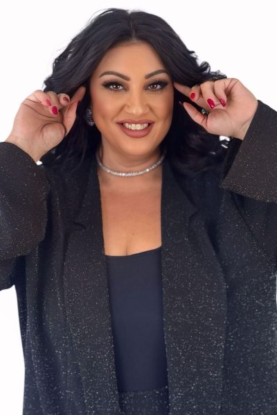 Κοστούμι σε μαύρο Lurex - Image 6