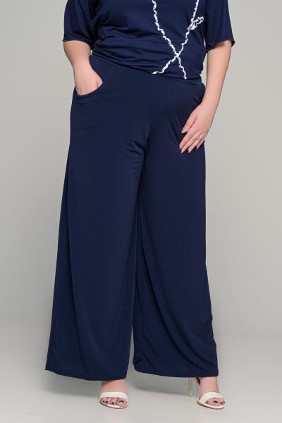 Παντελόνα μπλε σκούρο xxl