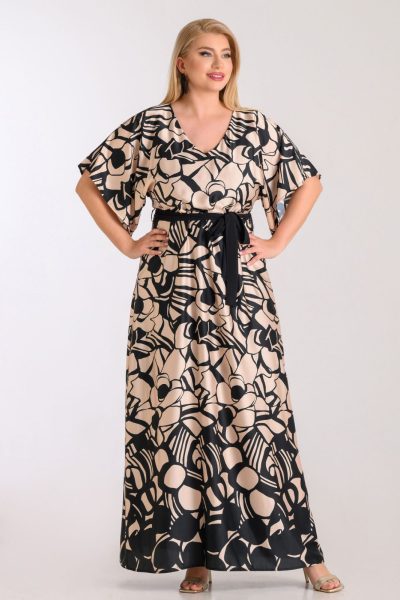 Σατέν φόρεμα σε μεγάλα μεγέθη για καλό ντυσιμο