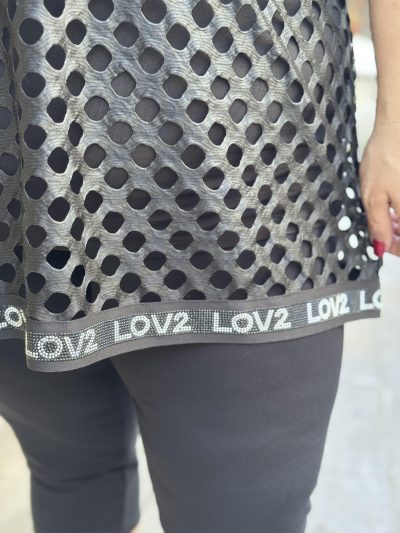 Μπλούζα με αποσπώμενο εσωτερικό τοπάκι | Plus Size - Image 2
